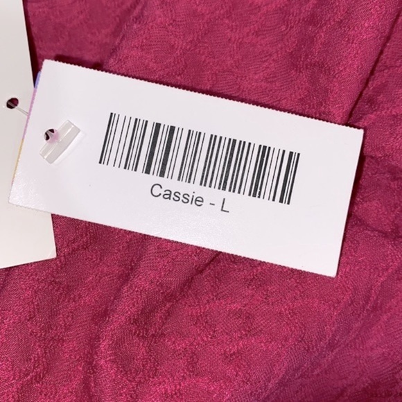 Lularoe Cassie skirt pink size large new with tags - Picture 5 of 7